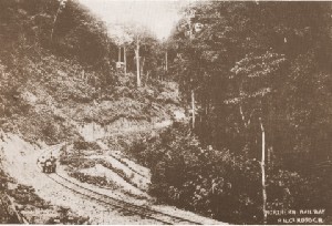 Un tramo ferroviario, 1911